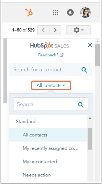 Capture d'écran d'un article d'aide HubSpot