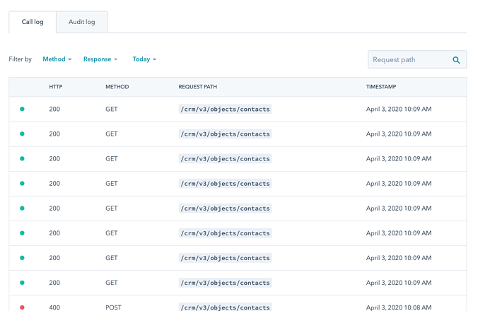 call-log-api