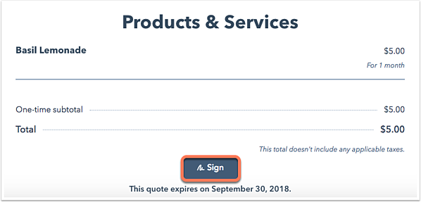 click-sign-on-quote