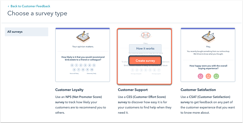 customer-support-set-up-survey