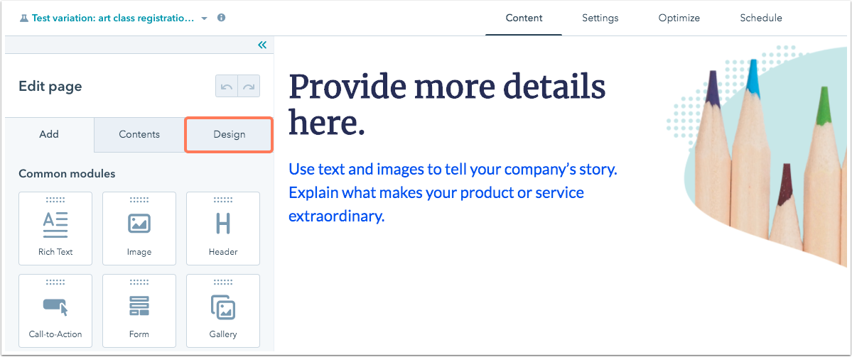 design-tab-options