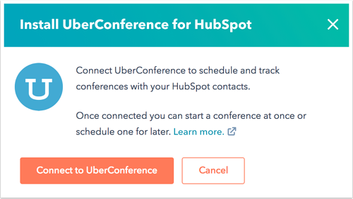 installer-uberconference-pour-hubspot