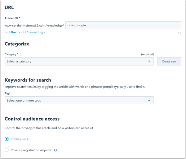 knowledge-base-settings-page