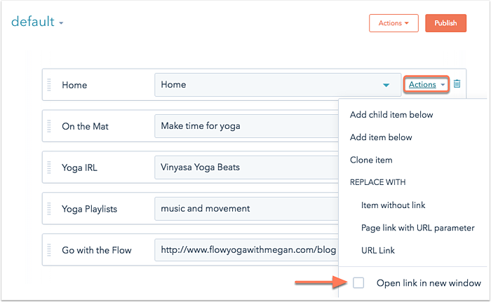 Capture d'écran d'un article d'aide HubSpot