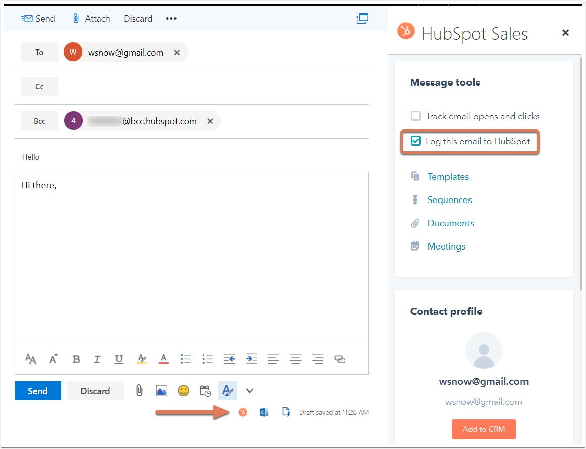 Capture d'écran d'un article de support HubSpot