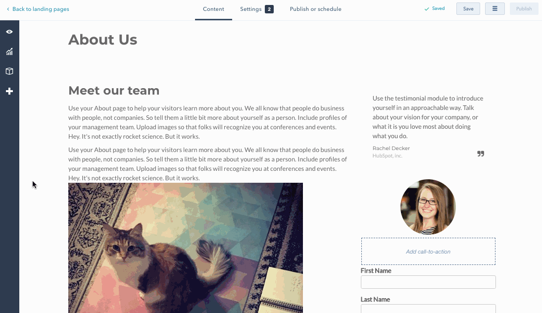 preview your content