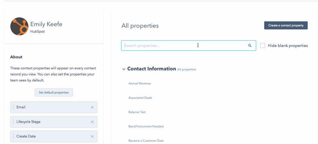HubSpot Help article screenshot