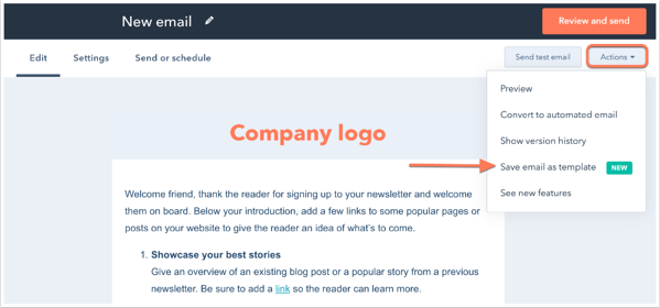 save-email-as-template-editor