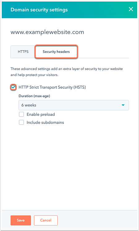 security-HSTS-setting