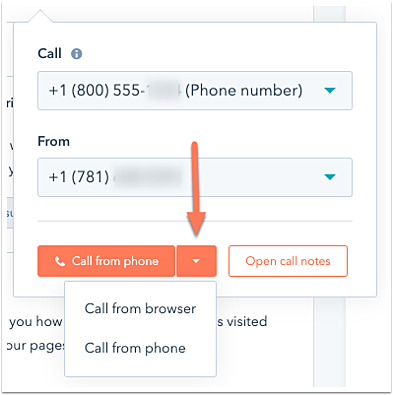 select-call-from-browser-or-phone