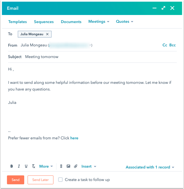 send-one-to-one-email