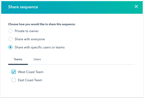 share-sequence-with-specific-teams
