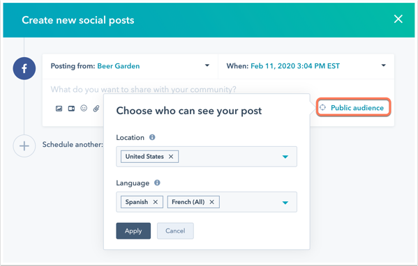 social-post-targeting