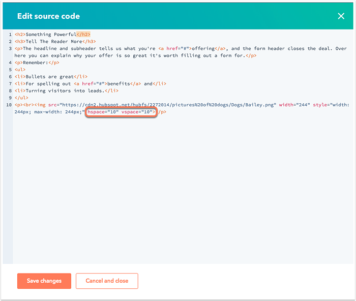 source-code-hspace-vspace