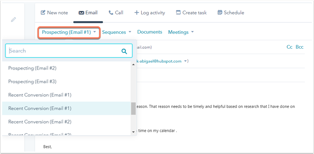 HubSpot Help article screenshot