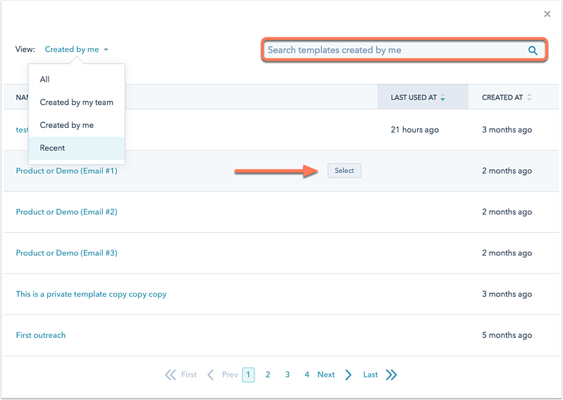 Capture d'écran d'un post sur l'Aide HubSpot
