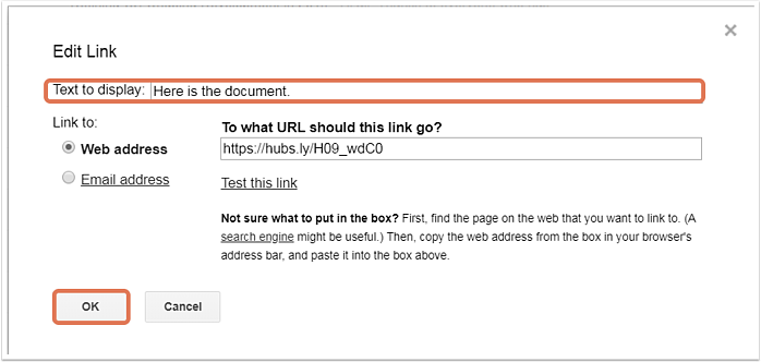 Capture d'écran d'un post sur l'Aide HubSpot