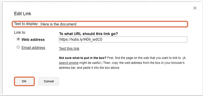 HubSpot Help article screenshot