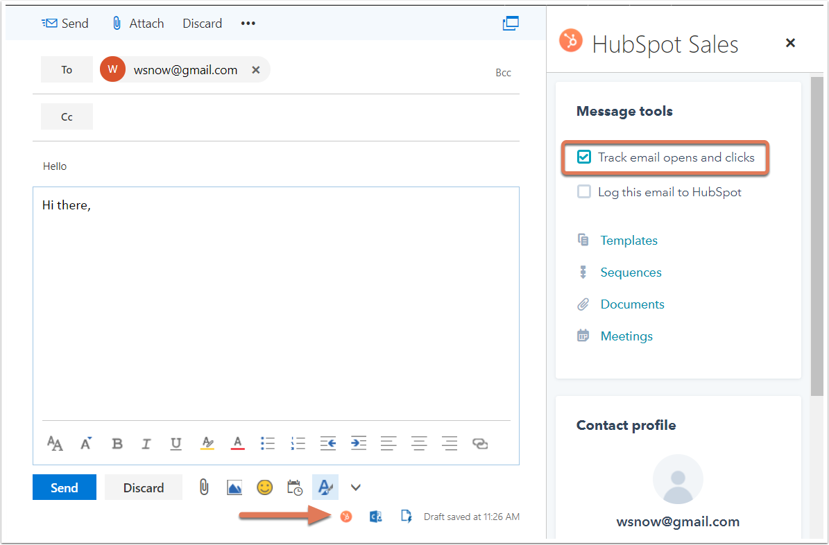 Capture d'écran d'un article de support HubSpot