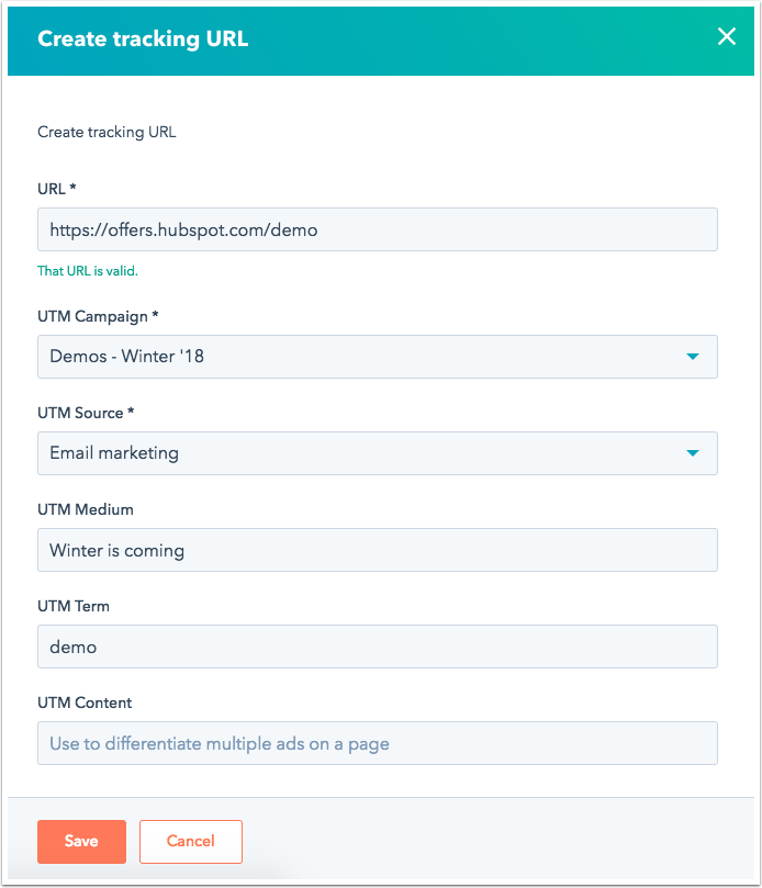 tracking-url-builder