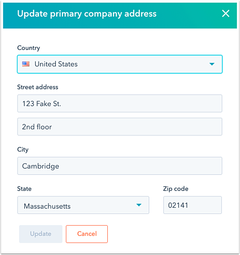 update-company-address