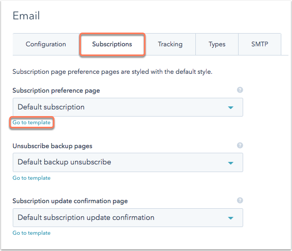 HubSpot Help article screenshot