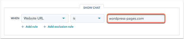 wordpress-chatflow-targeting