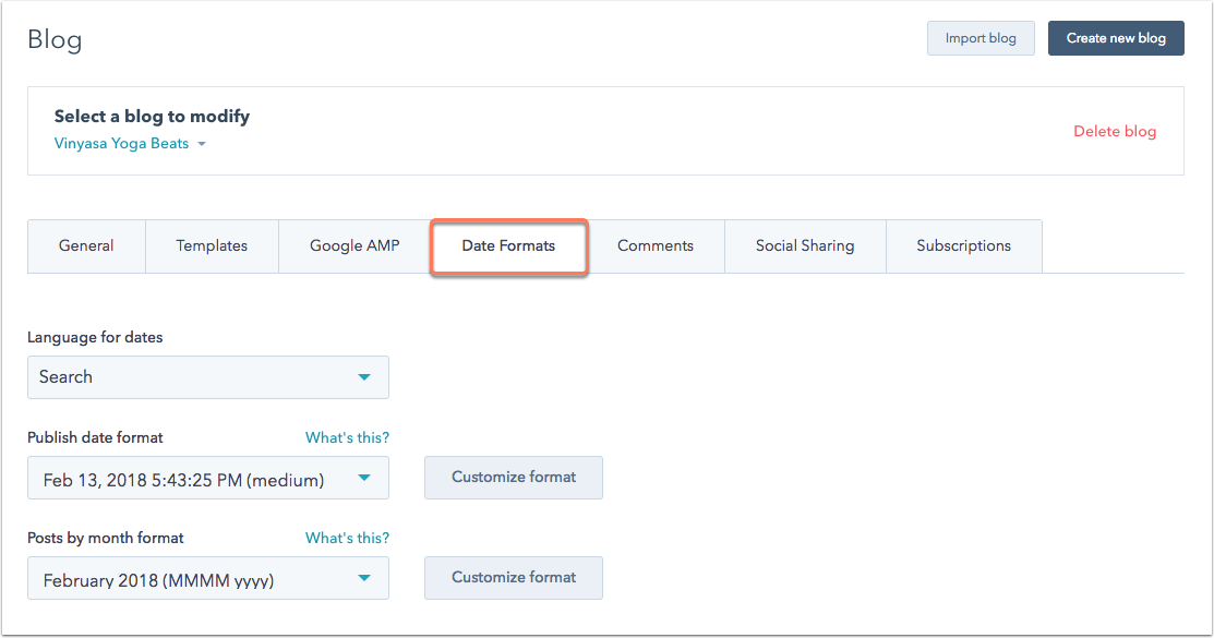 HubSpot Help article screenshot