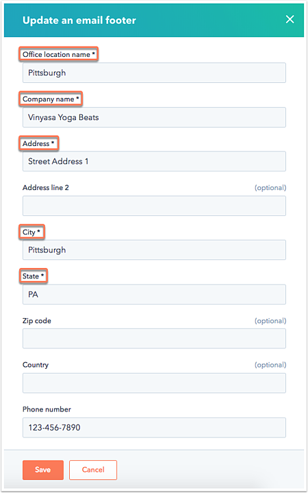 HubSpot Help article screenshot